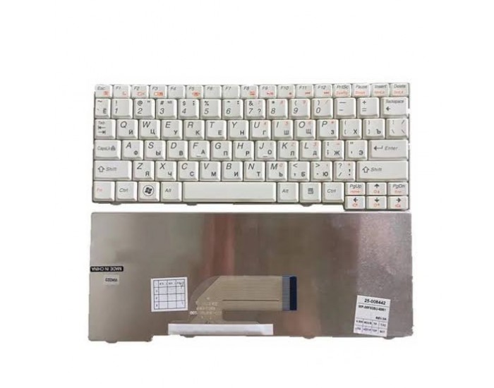 LAPTOP KEYBOARD FOR LENOVO IDEAPAD S10 2 (WHITE)